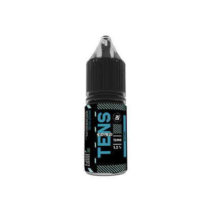 3mg Tens 50/50 10ml (50VG/50PG) - (Full Box) Pack Of 10 - Flavour: Vinto Ice