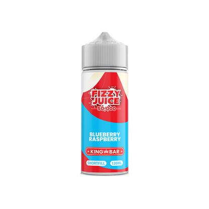 Fizzy Juice King Bar 100ml Shortfill 0mg (70VG/30PG) - Flavour: Wildberries Ice