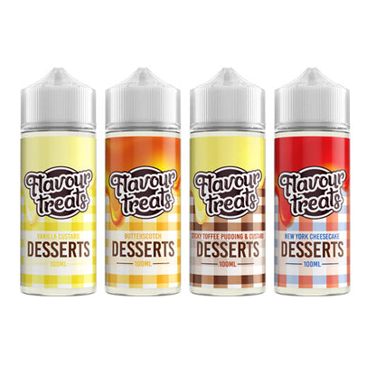 Flavour Treats Desserts by Ohm Boy 100ml Shortfill 0mg (70VG/30PG) - Flavour: Vanilla Custard