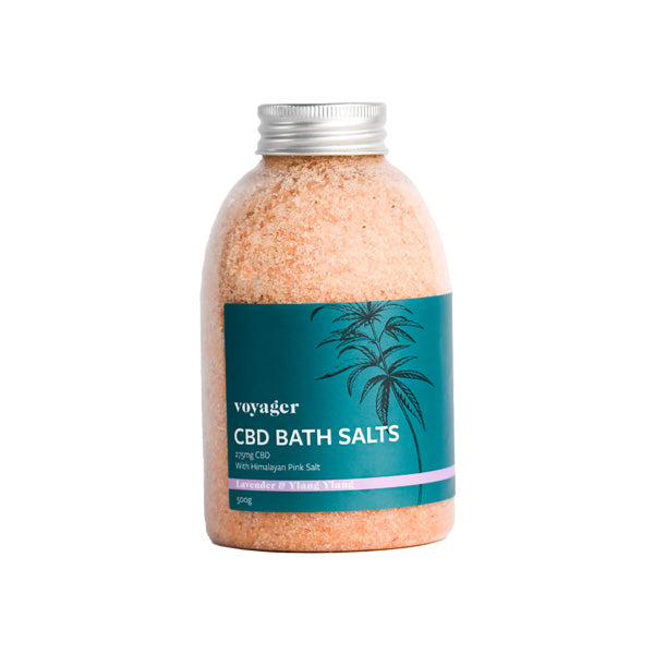 Voyager 275mg CBD Lavender & Ylang Ylang Bath Salts - 500g