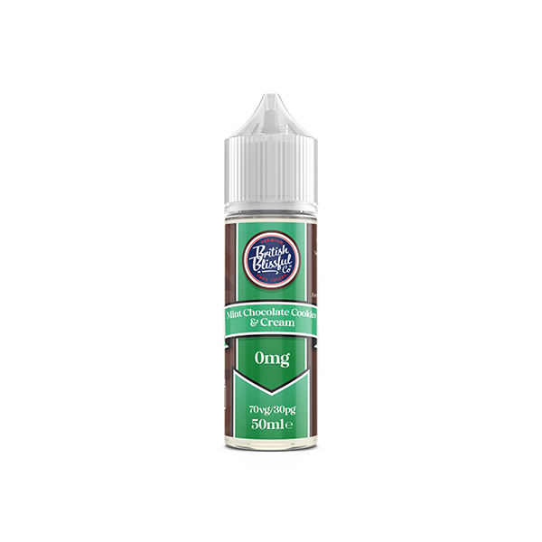 0mg British Blissful 50ml Shortfill (70VG/30PG) - Flavour: Apple Cinnamon & Blackcurrant