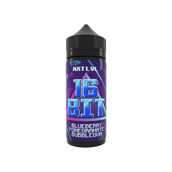 16 Bit 100ml Shortfill 0mg (70VG/30PG) - Flavour: CRASH