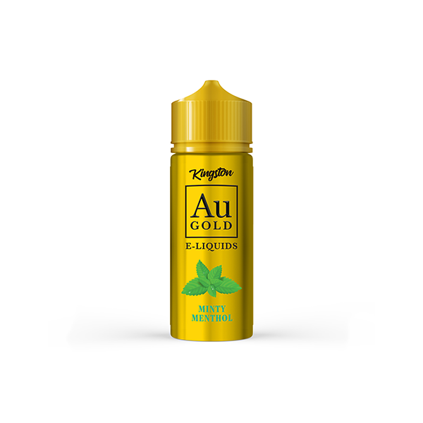 0mg AU Gold By Kingston 100ml Shortfill E-liquid (70VG/30PG) - Flavour: Pineapple Ice