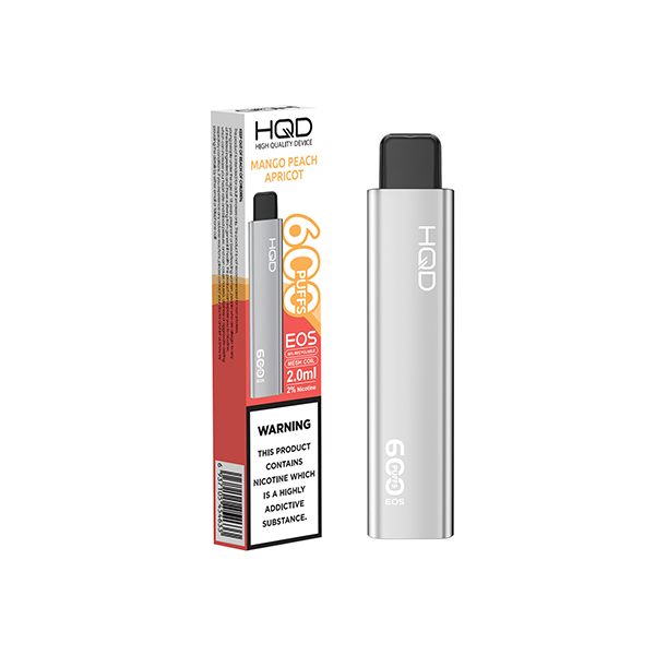 20mg HQD EOS Disposable Vape 600 Puffs - Flavour: Mr Blue