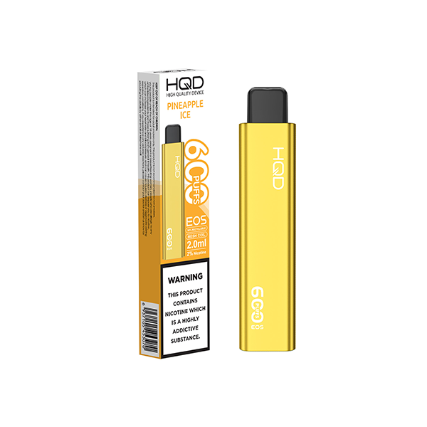 20mg HQD EOS Disposable Vape 600 Puffs - Flavour: Gummy Bear