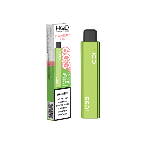 20mg HQD EOS Disposable Vape 600 Puffs - Flavour: Mr Blue