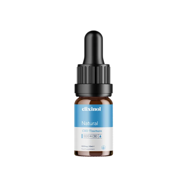 Elixinol 1000mg CBD Oil Tinctures - 10ml - Flavour: Cinnamint