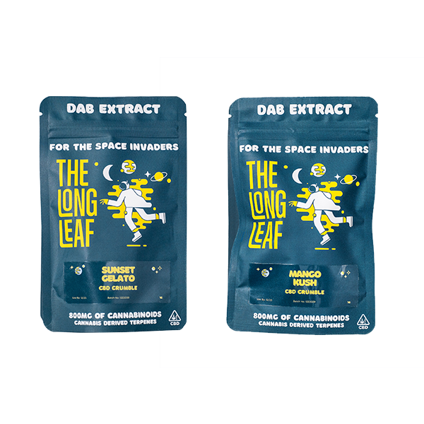 The Long Leaf 800mg Full-Spectrum CBD Dab Extracts - 1g (BUY 1 GET 1 FREE) - Flavour: Mango Kush