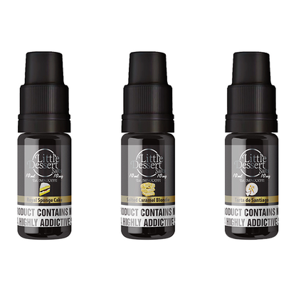 10mg Little Dessert Salts 10ml Nic Salts (50VG/50PG) - Flavour: Salted Caramel Blondie
