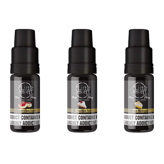 20mg Little Dessert Salts 10ml Nic Salts (50VG/50PG) - Flavour: Tarta de Santiago