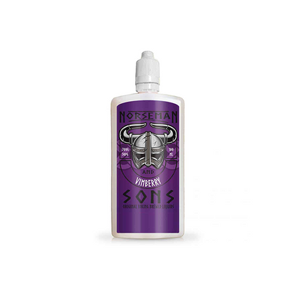 Norsemen 100ml Shortfill Flask Classics 0mg (70VG/30PG) - Flavour: Mixed Berry Lemonade