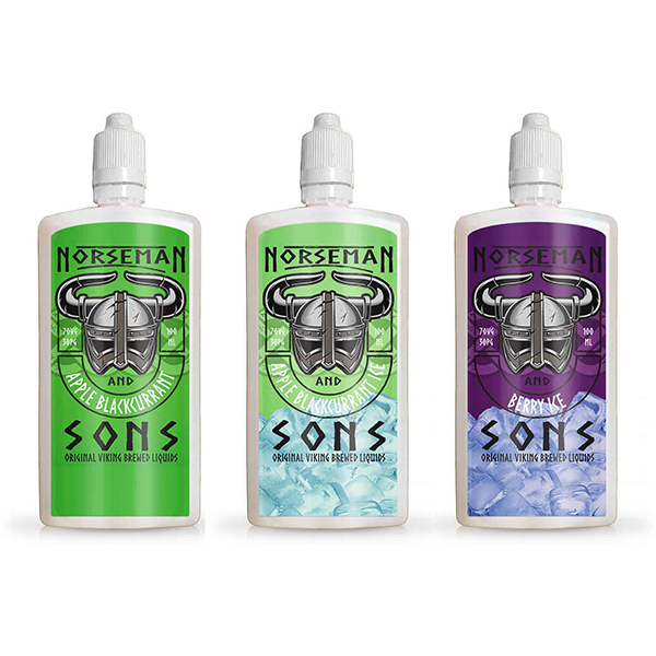 Norsemen 100ml Shortfill Flask Classics 0mg (70VG/30PG) - Flavour: Tropical Punch