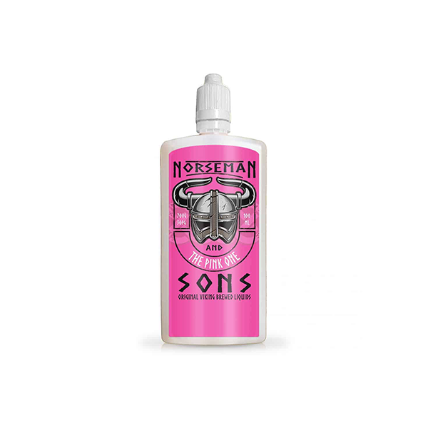 Norsemen 100ml Short-fill Flask Classics 0mg (70VG/30PG) - Flavour: Apple Blackcurrant Ice