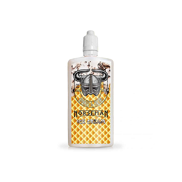 Norsemen 100ml Short-fill Flask Ice-creams 0mg (70VG/30PG) - Flavour: Twister Lolly