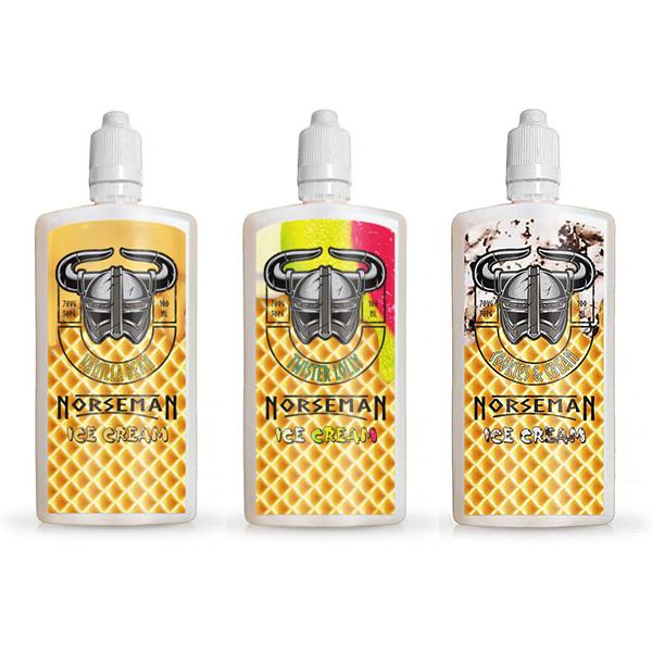 Norsemen 100ml Shortfill Flask Ice-creams 0mg (70VG/30PG) - Flavour: Twister Lolly
