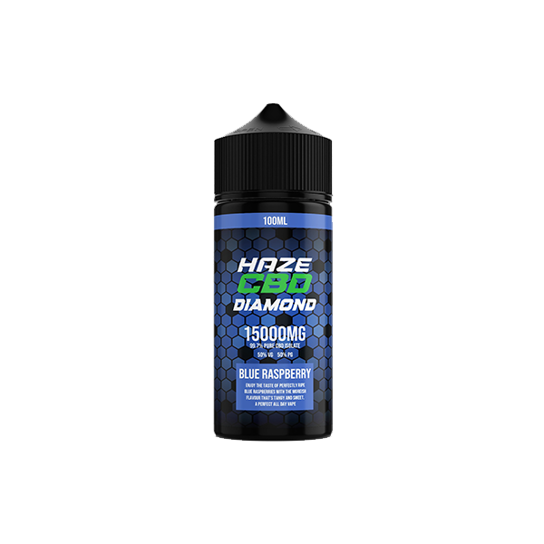 Haze CBD Diamond 15000mg CBD E-Liquid 100ml - Flavour: Watermelon Ice