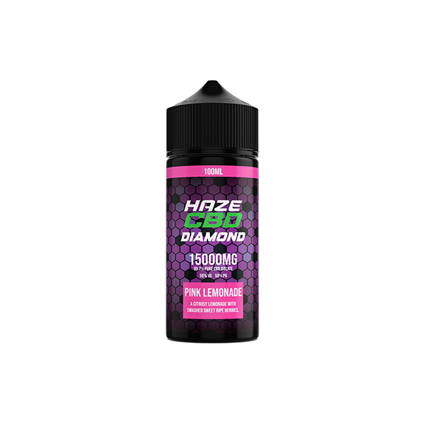 Haze CBD Diamond 15000mg CBD E-Liquid 100ml - Flavour: Watermelon Ice