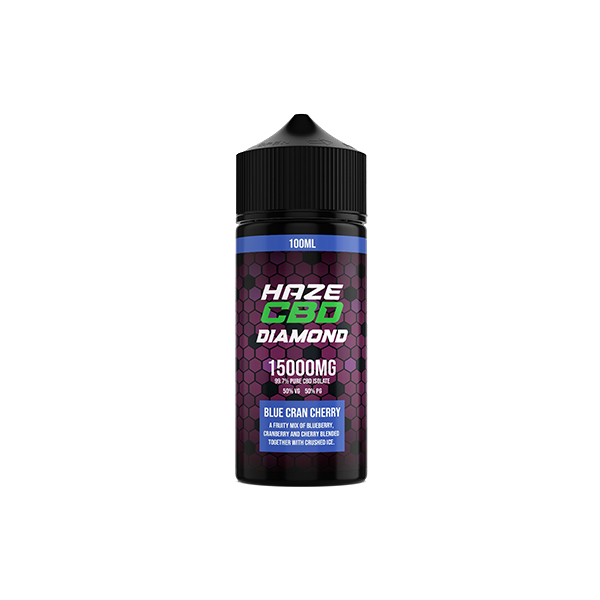 Haze CBD Diamond 15000mg CBD E-Liquid 100ml - Flavour: Pink Lemonade