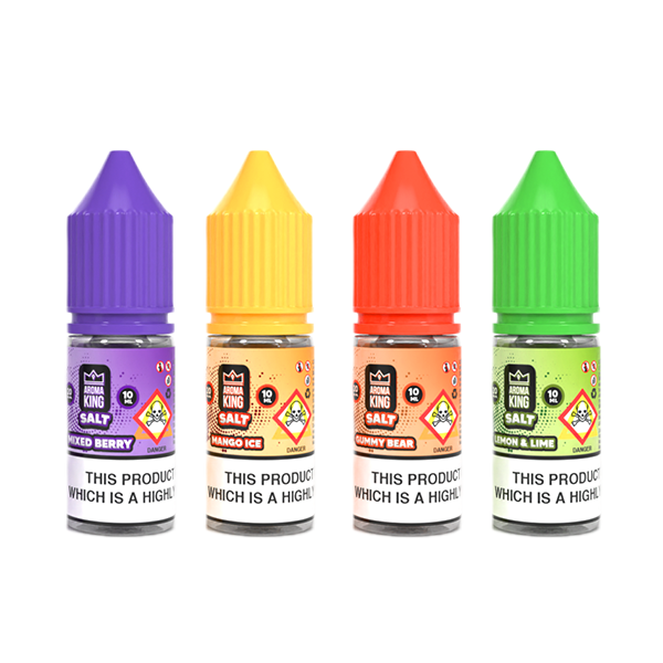 20mg Aroma King Nic Salts 10ml (50VG/50PG) - Flavour: Mixed Berry