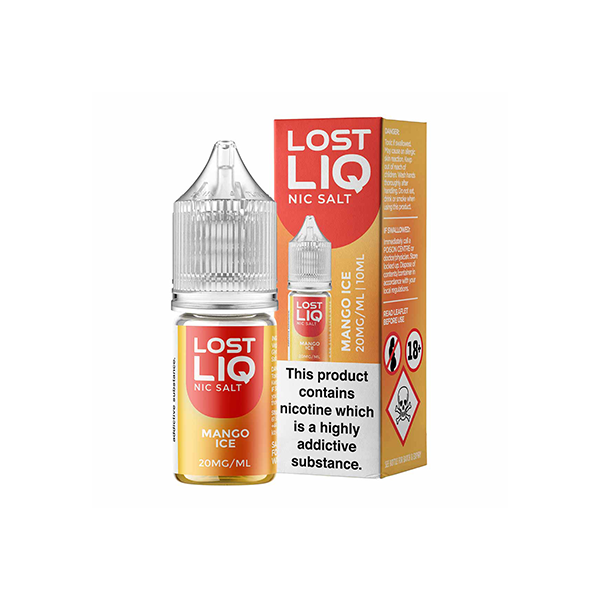 20mg Lost Liq Nic Salts (50VG/50PG) - Flavour: Cola