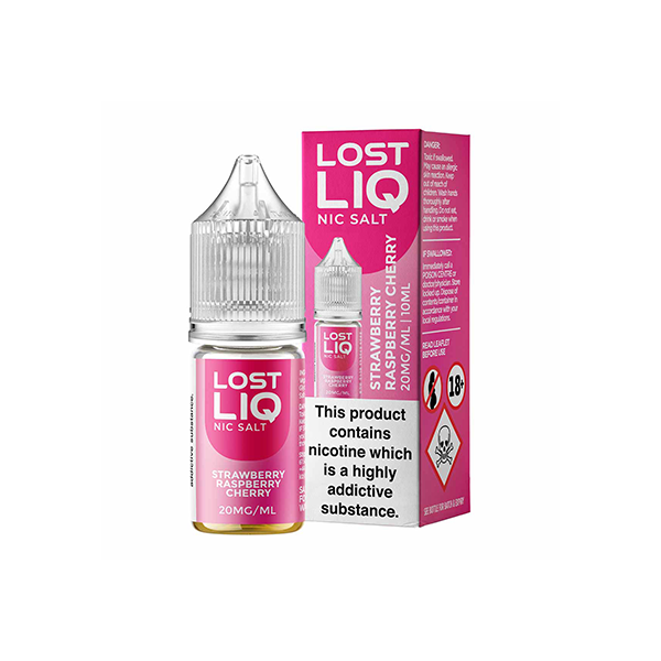 10mg Lost Liq Nic Salts (50VG/50PG) - Flavour: Green Apple Ice