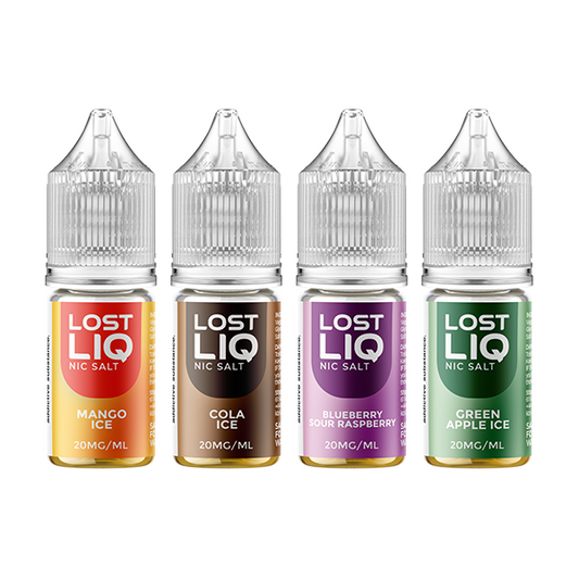 20mg Lost Liq Nic Salts (50VG/50PG) - Flavour: Orange Mango