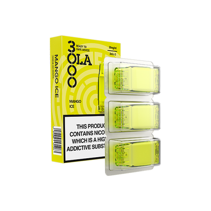 20mg SMPO Ola 3000 Prefilled Pods 2ml 1800 Puffs - 3 Pcs - Flavour: Red Energy