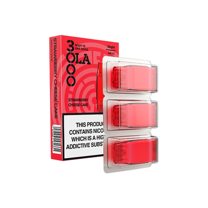 20mg SMPO Ola 3000 Prefilled Pods 2ml 1800 Puffs - 3 Pcs - Flavour: Pink Lemonade