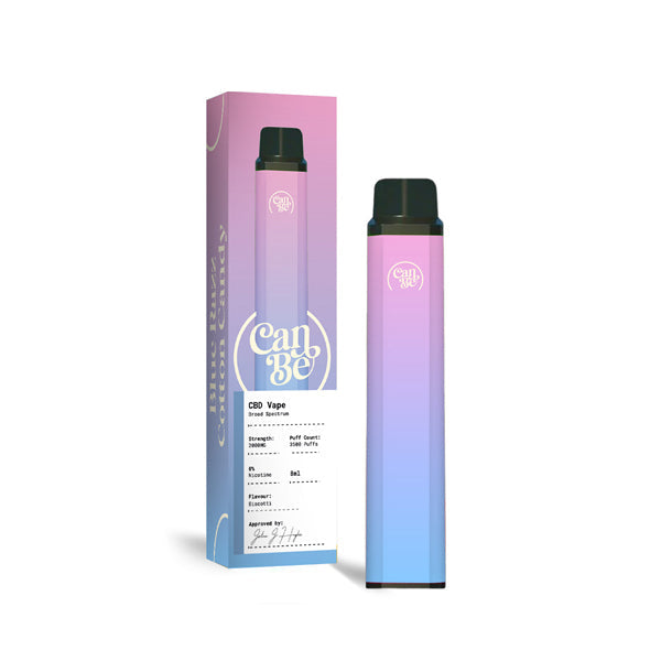 CanBe 2000mg CBD Disposable Vape Device 3500 Puffs - Flavour: Blue Razz Cotton Candy