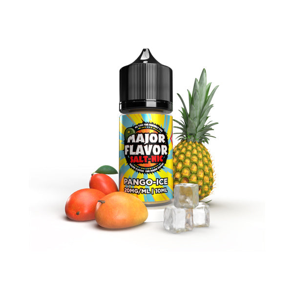 10mg Major Flavor Nic Salts 10ml (60VG-40PG) - Flavour: Black Menthol