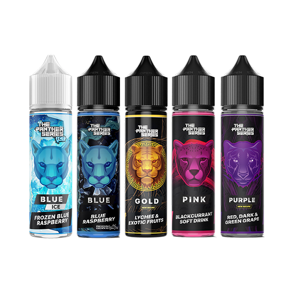 The Panther Series by Dr Vapes 50ml Shortfill 0mg (78VG/22PG) - Flavour: Pink