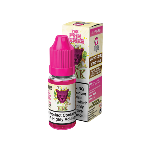 10mg The Pink Series by Dr Vapes 10ml Nic Salt (50VG-50PG) - Flavour: Pink Sour