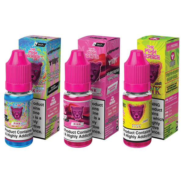 20mg The Pink Series by Dr Vapes 10ml Nic Salt (50VG/50PG) - Flavour: Pink Ice