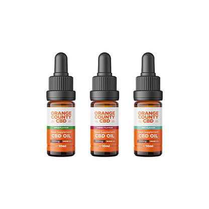 Orange County CBD 500mg Broad Spectrum CBD Oil - 10ml - Flavour: Mint