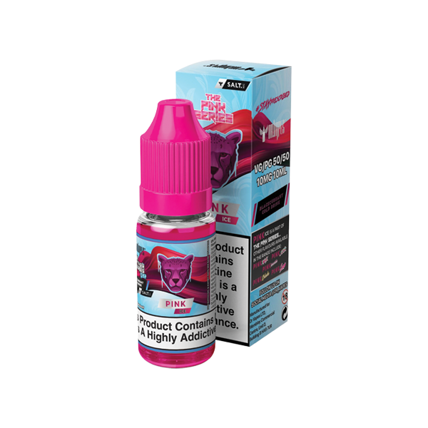 10mg The Pink Series by Dr Vapes 10ml Nic Salt (50VG-50PG) - Flavour: Pink Sour