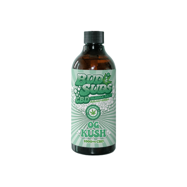 Bud Suds 1000mg CBD Bubble Bath - 300ml - Flavour: Orange Kush