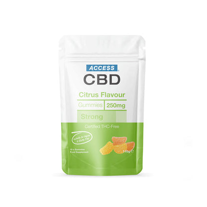 Access CBD Citrus Gummies 250mg CBD (45g)