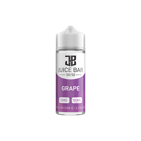 Juice Bar 100ml Shortfill 0mg (50VG/50PG) - Flavour: Blue Fusion