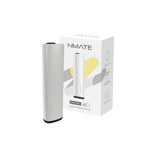NUSO NMATE MK I Heated Tobacco Device - Color: Polar White