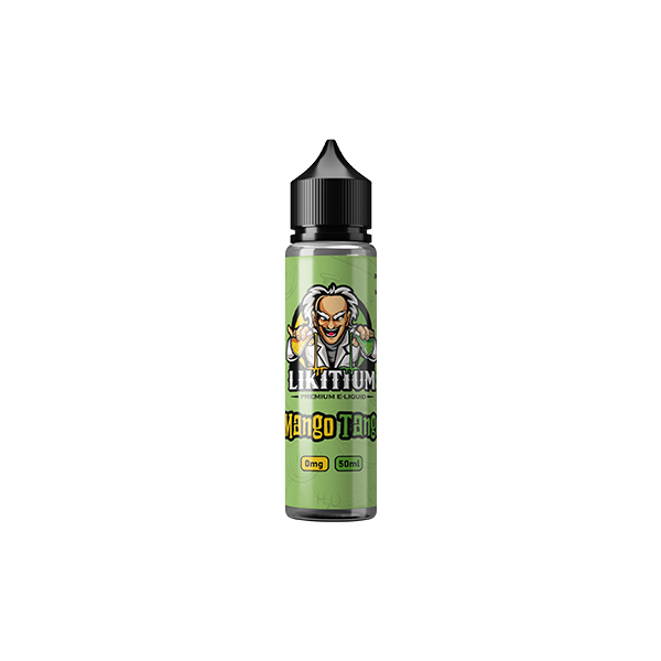 0mg Likitium Shortfill 50ml (70VG/30PG) - Flavour: Mango Tango