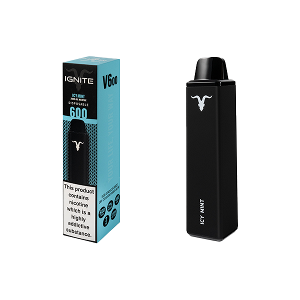 20mg IGNITE V600 Disposable 600 Puff - Flavour: Watermelon Ice