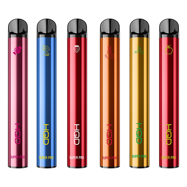 20mg HQD Super Pro Disposable Vape Device 600 Puffs - Flavour: Energy Drink