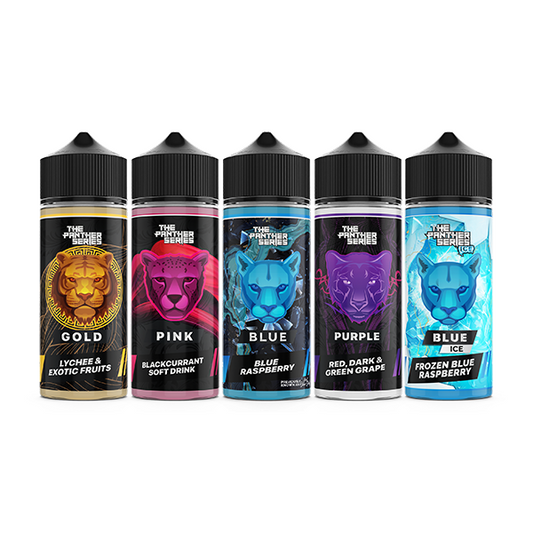 The Panther Series by Dr Vapes 100ml Shortfill 0mg (78VG/22PG) - Flavour: Pink Panther