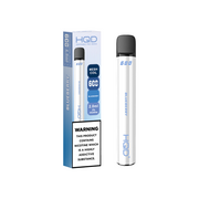 20mg HQD 600 Disposable Vape Device 600 Puffs - Flavour: Peach Pineapple Ice