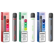 20mg HQD 600 Disposable Vape Device 600 Puffs - Flavour: Grape Ice