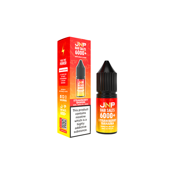 10mg JNP 6000+ Bar Salts 10ml (50VG/50PG) - Flavour: Watermelon Breeze