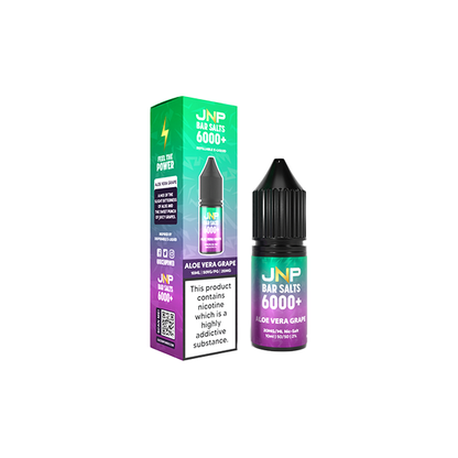 20mg JNP 6000+ Bar Salts 10ml (50VG/50PG) - Flavour: Blueberry Raspberry