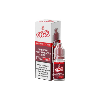 5mg Ohm Brew Bar Series Double Brew 10ml Nic Salts (50VG/50PG) - Flavour: Blackcurrant Blackberry & Apple