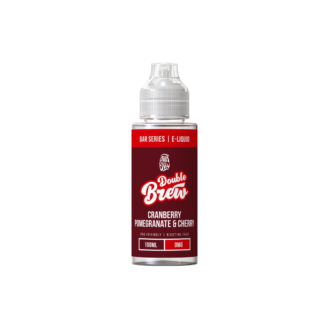 0mg Ohm Brew Bar Series Double Brew 100ml Shortfill (55VG/45PG) - Flavour: Wild Cherry Cola