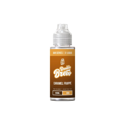 0mg Ohm Brew Bar Series Double Brew 100ml Shortfill (55VG/45PG) - Flavour: Strawberry Custard Deluxe